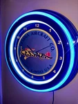 Cessna Aircraft Airplane Pilot Oldlogo Wichita Kansas Neon Style Led Clock Sign. Fixed Price $137.99.