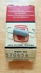 Genuine Tecumseh 570654 Heat Shield Spring Select TC200 TC300. Fixed Price $9.99.