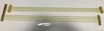 0422008-1 Drag Wire Set Inner Bay Cessna 120 140 With Nuts/jamb Nuts/washers. Fixed Price $50.00.