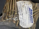 120 Pcs AN4-24A Aerospace Aircraft Hex Head Bolts Cadmium Plated. Fixed Price $37.49.