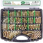 907PCS Grade 8.8 Metric Assortment, M4 M5 M6 M8 Heavy Duty Bolts And Nuts K. Fixed Price $56.49.