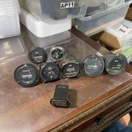 Lot Of 8 Aviation Aircraft Hour Meters Hamilton Watch, Hobbs, Datcon (AP11). Fixed Price $76.49.