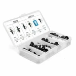 100X Clip Trim Car Push Pin Rivet Bumper Door Panel Retainer Fastener For Nissan. Fixed Price $14.74.