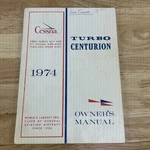 1974 Cessna Model T210L Turbo Centurion Owners Manual Original D1029-13-RAND-500. Fixed Price $13.45.