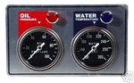 New Racing 2 Gauge Panel,oil Pressure,water Temperature. Fixed Price $99.99.
