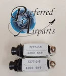 Lot Of Used Klixon Sensata Technologies Aviation Circuit Breakers P/n 7277-2-5. Fixed Price $20.90.