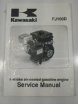 Kawasaki FJ100D Service Manual 99924-2062-01 New. Fixed Price $11.89.