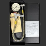 Vintage Schrader #2756 Aircraft Tire High Pressure Gauge #1500 Psi W/ Case. Fixed Price $30.00.