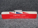 0861153-1 Cessna 310R Control Lock Assembly (bent). Fixed Price $196.00.