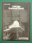 4/1981 Pub Grumman Beech Link Flight Simulation Navy Fighter Aircraft Vtxts Ad. Fixed Price $11.69.