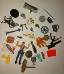 Action Figures Parts- Marvel- Star Wars- Mcfarland Wheeled Warriors. Fixed Price $6.99.