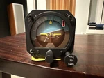 Gyro Attitude Indicator Allen Instrument RCA26BK-6. Fixed Price $750.00.