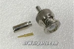 31-242, Nos Aircraft Coaxial Cable Amphenol Bnc Straight Crimp Plug Connector. Fixed Price $14.99.