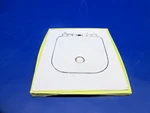 Cessna 310R Oil Filler Door P/n 0851160-200 (1224-1013). Fixed Price $395.00.