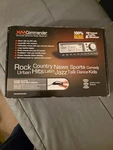 Commander Universal Satellite Radio Receiver XM-RVR-FM-001 Open Box. Fixed Price $64.99.