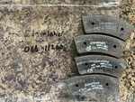 Two Cleveland 066-11200 Brake Pads Brand New Old Stock 1/2 Retail Nos Aircraft. Fixed Price $31.50.