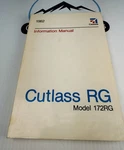 Cessna 172RG Cutlass Information Manual 1982 Poh Pilot Aircraft Book. Fixed Price $28.00.