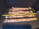 Cessna 172G Rear Seat Belts, Tan, Sets, P/n; S1418-3. Fixed Price $225.00.