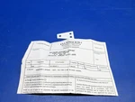 Beech King Air Main Gear Drag Brace Shim W/8130 P/n 101-810167-3 Nos (0226-877). Fixed Price $94.80.