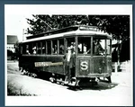 Vintage Photo Portland Oregon Trolley Car Bus Conductor Uniform Passengers. Fixed Price $10.23.