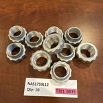 QUANTITY-10 NAS1759L12 Self Locking Nuts. New. T181 BB35. Fixed Price $36.88.