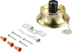 Aspen Creative 22101-07-1, Flush Mount Ceiling Fixture Shade Holder Kit With On/. Fixed Price $20.44.