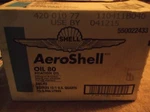 Aeroshell Oil 80 Sae Grade 40 Straight Mineral Aircraft - 12 Quart/case. Fixed Price $60.00.