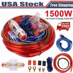 1500W Car Audio Cable Kit Amplifier Install Rca Subwoofer Wiring 8 Gauge. Fixed Price $8.88.