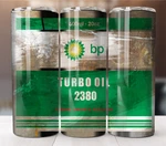 20OZ Stainless Steel Tumbler Insulated Travel Mug Bp Turbo Oil 2380 Dirty Look. Fixed Price $19.50.