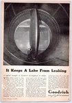 Bf Goodrich Rubber Seal Dam Power Plant Akron Ohio Vintage 1939 Print Ad. Fixed Price $12.77.