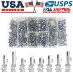 200 Pcs Self Drilling /tapping Sheet Metal Screws Hex-washer Head Assortment Sae. Fixed Price $17.69.