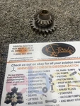 Lycoming 72532 Magnato Drive Idler Gear Assy Igo 540, IGSO-540. Fixed Price $250.00.
