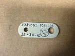 Bell Helicopter Ejector Assembly Link P/n 212-061-204-5 New. Fixed Price $26.75.