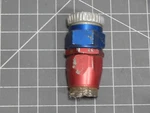 Aeroquip Straight Hose Line Fitting Adapter 516-20D Red Blue. Fixed Price $17.99.