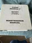 Piper Seneca V PA34-220 Maintenance Manual P/n 761-888. Fixed Price $50.00.