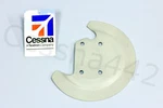 Cessna Aircraft Factory Oem Plate Brake Disc Cover Rh 0441141-4 Part. Fixed Price $128.08.