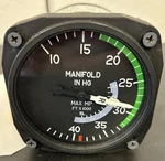 Cessna United Instruments Manifold Press. Gage Pn C662026-0111RX (as Removed). Fixed Price $400.00.