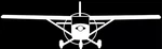 Appalachian Decals - 8" Cessna 172 Skyhawk Sticker Car Window. Fixed Price $6.49.
