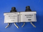Klixon Circuit Breaker Amp P/n MS24510A-5 Lot Of (0318-274). Fixed Price $55.00.