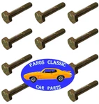 #10-32 X 29/32" Airframe Bolt Undrilled Shank 1/2 Grip AN3-7A Chrysler 10PC #738. Fixed Price $10.49.