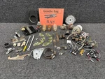 Cessna TR182 Goodie Bag With Solenoids, Mic Jacks, Brackets, Rods, Etc.. Fixed Price $280.00.
