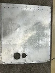 0523521-18 Cessna Rh Standard Fuel Tank Top Cover (as Removed 58' C-172). Fixed Price $140.00.