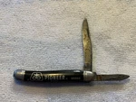 Imperial Prov. R.i. U.s.a Pocket Knife With Black Handle Pioneer Brand Seed Vtg. Fixed Price $14.99.