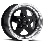 New 15X10 Vision 521H Nitro Black Machined Lip 5X114.3 5X4.5 ET25 Wheel Rim. Fixed Price $161.86.