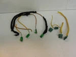 03-07 Saab 9-3 Aero Set Of 8 Misc. Safety Connector Plugs From Main Body Harness. Fixed Price $24.00.