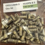QUANTITY-50 GB511AM8-3 HL62PB-8-3 New. T40 DC80. Fixed Price $38.88.