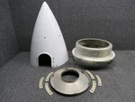 680031-515, 680031-011, 680031-017 Mooney M20J Mccauley Two Blade Spinner Assy. Fixed Price $1680.00.