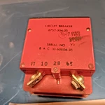 6752-304-35 Circuit Breaker, Klixon Texas Instruments Aviation Free Shipping. Fixed Price $99.00.