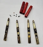 PJ051R 4 Pcs New / Used As Is Aircraft Headset Headphone Plugs Red Switchcraft. Fixed Price $20.00.