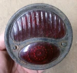 1920'S 1930'S Aprovlite Standard Tail Light Original Barn Find Patina Rat Rod. Fixed Price $44.00.